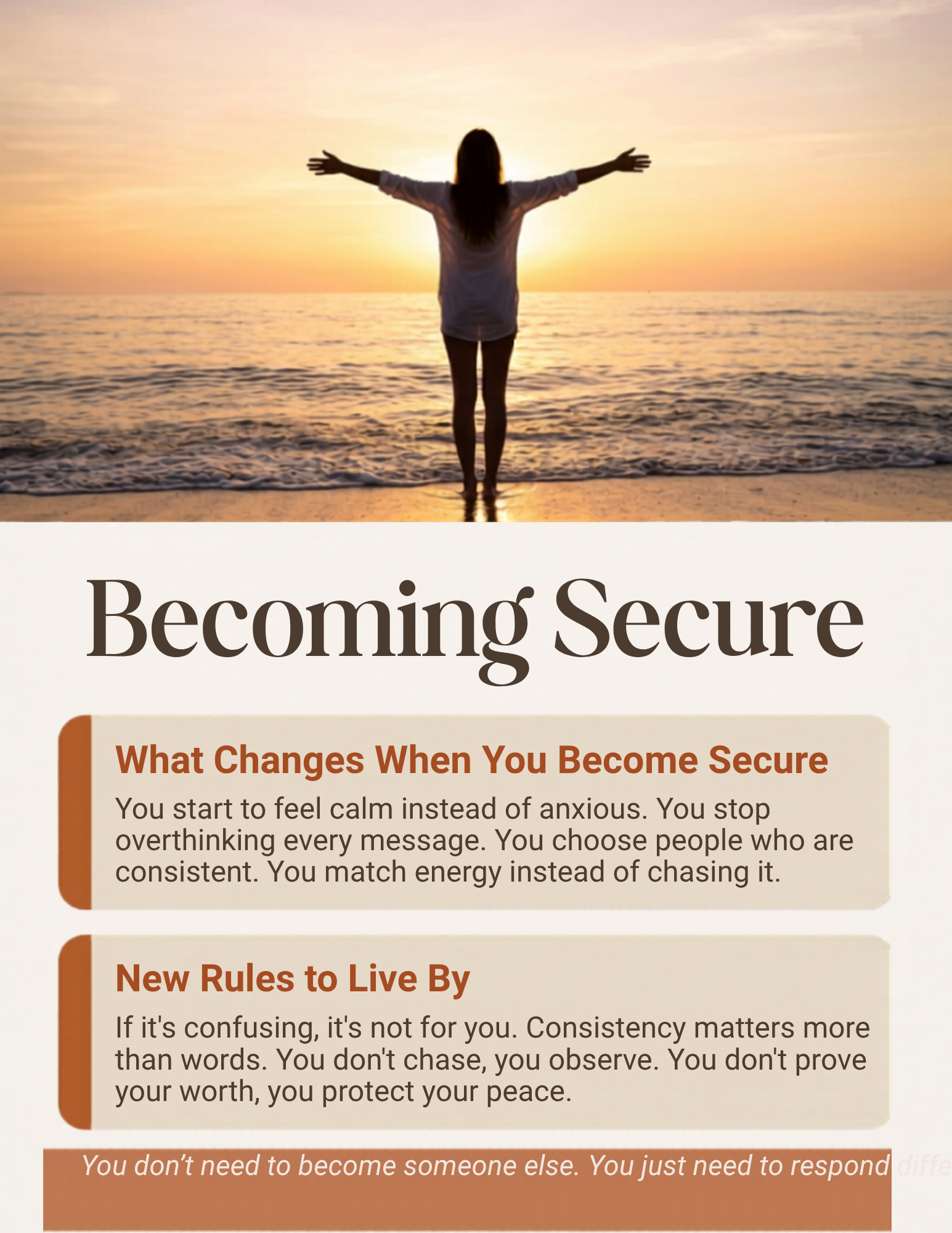 Anxious Attachment Reset